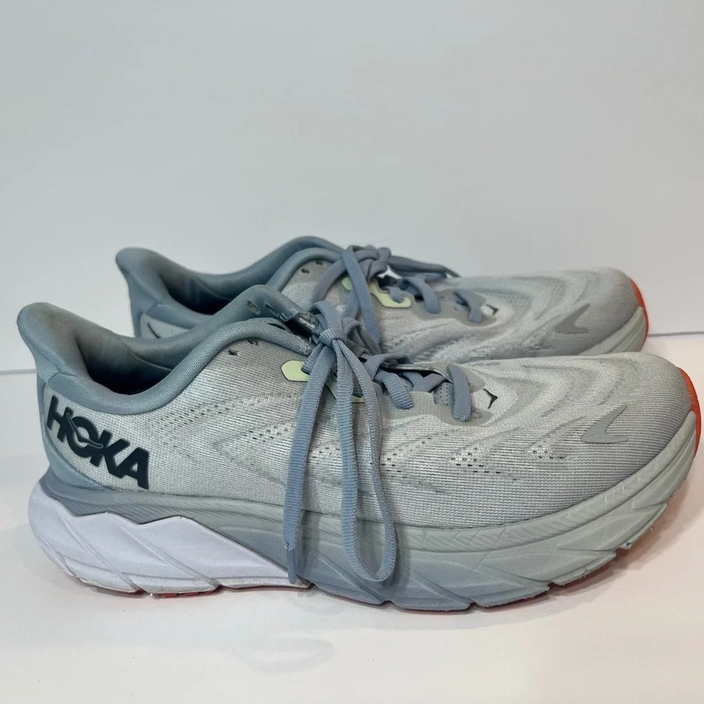 Hoka Arahi 6 Womens Running Shoes Blue Fog Plein Air Size 8B 1123195 - Picture 4 of 9